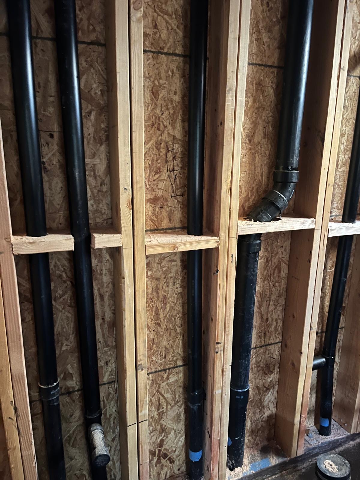 Blue Sky Plumbing drain waste and vent rough plumbing
